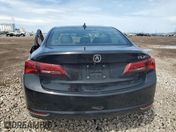 2015 Acura TLX Advance with VIN 19UUB2F70FA013265, listed as a Copart auction lot 54374955 with 162,398 mi miles and Salvage title. Bid and sale history available at DreamBid. Image 6.