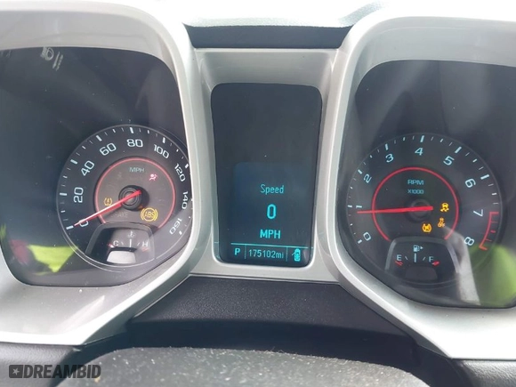 2015 Chevrolet Camaro LS with VIN 2G1FB1E34F9131193, listed as a IAAI auction lot 41538197 with 175102 miles. Bid and sale history available at carsss.com. Image 7.