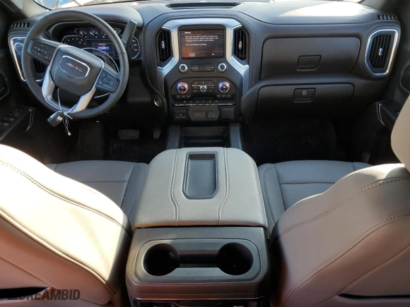 2022 GMC Sierra 1500 Limited SLT with VIN 1GTU9DET9NZ191809, listed as a Copart auction lot 85811624 with 28,776 mi miles and Salvage Title. Bid and sale history available at carsss.com. Image 8.