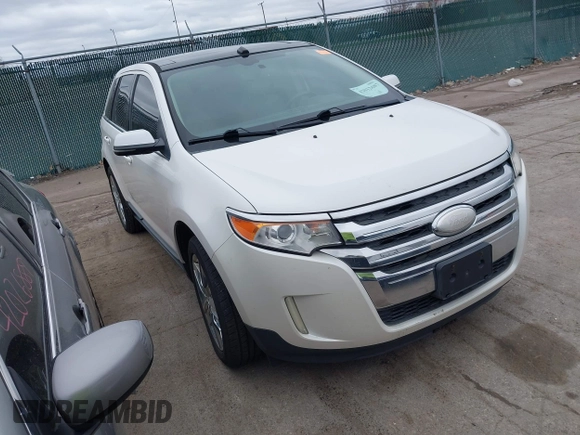 2012 Ford Edge Limited with VIN 2FMDK3K97CBA77102, listed as a IAAI auction lot 42012687 with 144,692 mi miles. Bid and sale history available at carsss.com. Image 1.