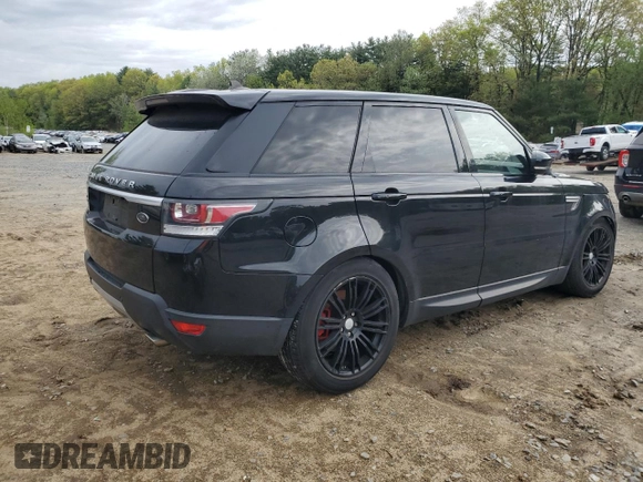2016 Land Rover Range Rover Sport HSE with VIN SALWR2VF2GA551875, listed as a Copart auction lot 56170645 with 126,301 mi miles and Clean Title. Bid and sale history available at DreamBid. Image 3.