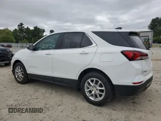 2023 Chevrolet Equinox LT with VIN 3GNAXUEG5PS214411, listed as a Copart auction lot 57263425 with 36,182 mi miles and Salvage title. Bid and sale history available at DreamBid. Image 2.