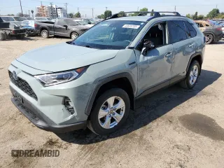 2021 Toyota RAV4 Hybrid XLE with VIN 4T3RWRFV1MU038254, listed as a Copart auction lot 49525785 with 40,494 mi miles and Salvage Title. Bid and sale history available at carsss.com. Image 1.