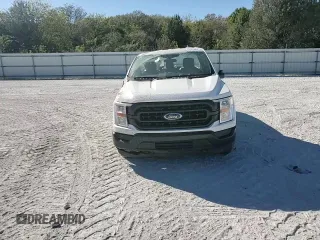 2022 Ford F-150 XL with VIN 1FTMF1EB5NKE26035, listed as a Copart auction lot 76379644 with 21,168 mi miles and Salvage title. Bid and sale history available at DreamBid. Image 11.