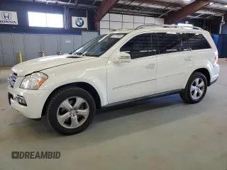 2011 Mercedes-Benz GL-Class GL 450 with VIN 4JGBF7BE6BA680519, listed as a Copart auction lot 55227995 with 214,724 mi miles and Clean Title. Bid and sale history available at carsss.com. Image 1.