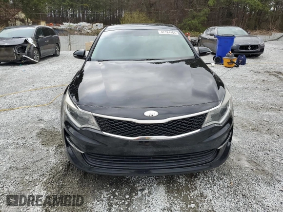 2018 Kia Optima LX with VIN 5XXGT4L39JG179934, listed as a Copart auction lot 47124485 with 135,623 mi miles and Salvage Title. Bid and sale history available at carsss.com. Image 5.