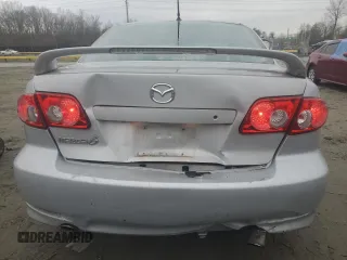 2004 Mazda 6 i with VIN 1YVFP80C045N09474, listed as a Copart auction lot 85890304 with 200,748 mi miles and Salvage Title. Bid and sale history available at DreamBid. Image 6.