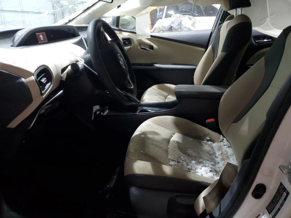 2016 Toyota Prius Four with VIN JTDKARFU1G3029066, listed as a Copart auction lot 60194965 with 153,423 mi miles and Non repairable. Bid and sale history available at DreamBid. Image 7.