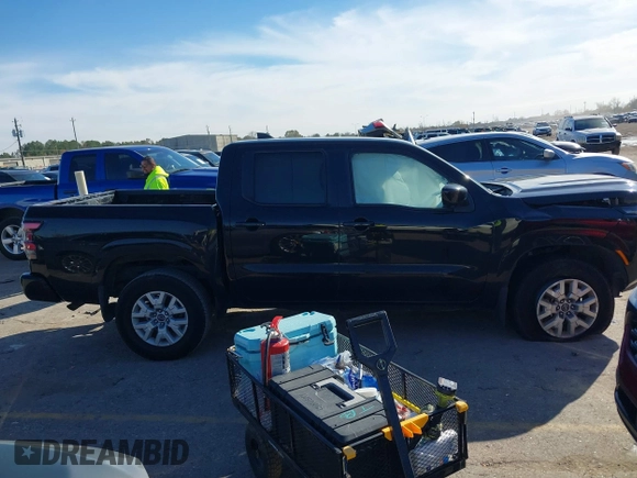 2022 Nissan Frontier S with VIN 1N6ED1EK1NN626559, listed as a IAAI auction lot 41241196 with 36,234 mi miles. Bid and sale history available at carsss.com. Image 13.