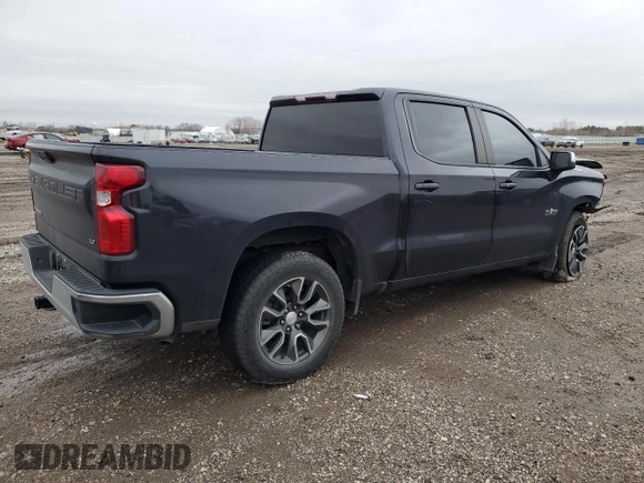 2023 Chevrolet Silverado 1500 LT with VIN 2GCPACED1P1108361, listed as a Copart auction lot 45229905 with 29,219 mi miles and Salvage Title. Bid and sale history available at DreamBid. Image 3.