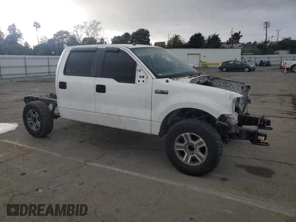 2007 Ford F-150 XLT z VIN 1FTPW12557KB72504, wystawiony jako Copart lot #50951135 z przebiegiem Nie podano mil oraz Szkoda całkowita • Salvage title. Historia ofert i sprzedaży dostępna na DreamBid. Obrazek 4.