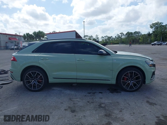 2023 Audi Q8 Premium Plus z VIN WA1EVBF14PD016072, wystawiony jako IAAI lot #41947316 z przebiegiem Nie podano mil oraz . Historia ofert i sprzedaży dostępna na DreamBid. Obrazek 13.
