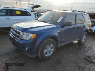 2008 Ford Escape Hybrid with VIN 1FMCU59H18KE45916, listed as a Copart auction lot 47047155 with 99,468 mi miles and Salvage Title. Bid and sale history available at carsss.com. Image 1.