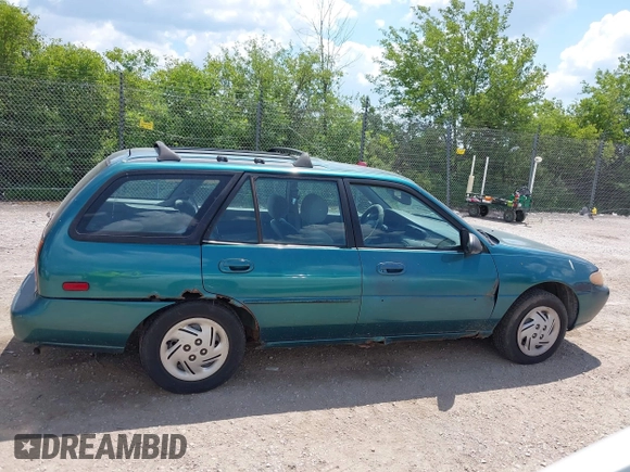 1997 Ford Escort LX with VIN 3FALP15P5VR126145, listed as a IAAI auction lot 42637921 with 148,109 mi miles and . Bid and sale history available at DreamBid. Image 13.