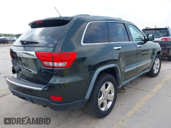 2011 Jeep Grand Cherokee Overland with VIN 1J4RR6GG4BC564913, listed as a IAAI auction lot 41910250 with 58,936 mi miles and . Bid and sale history available at DreamBid. Image 4.