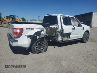 2021 Ford F-150 XL with VIN 1FTEX1EB1MFB29644, listed as a Copart auction lot 59205045 with 65,795 mi miles and Salvage title. Bid and sale history available at DreamBid. Image 3.