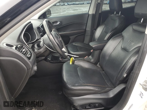 2018 Jeep Compass Limited with VIN 3C4NJCCB3JT374544, listed as a Copart auction lot 46948285 with 72,952 mi miles and Salvage Title. Bid and sale history available at carsss.com. Image 7.
