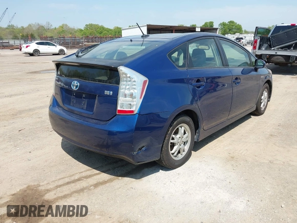 2011 Toyota Prius I with VIN JTDKN3DU3B0315824, listed as a IAAI auction lot 42034022 with 230,653 mi miles. Bid and sale history available at carsss.com. Image 6.