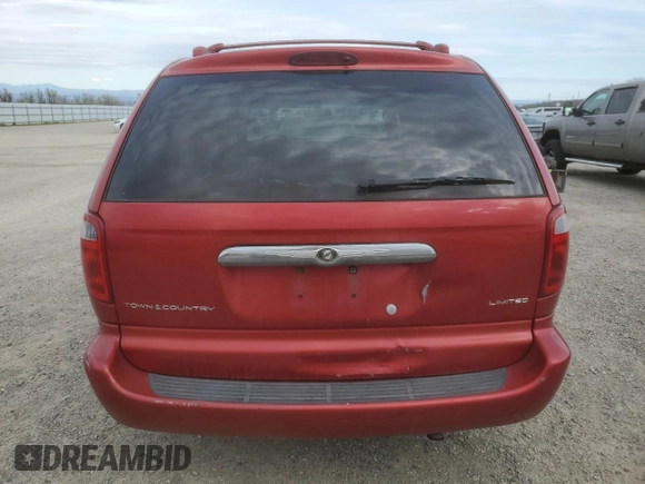 2001 Chrysler Town & Country Limited with VIN 2C8GP64L11R146074, listed as a Copart auction lot 48790415 with 137,999 mi miles and Salvage Title. Bid and sale history available at carsss.com. Image 6.