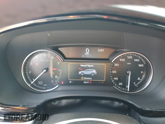2024 Cadillac XT6 FWD Luxury with VIN 1GYKPAR40RZ736486, listed as a Copart auction lot 71755204 with 8,629 mi miles and Salvage Title. Bid and sale history available at carsss.com. Image 9.