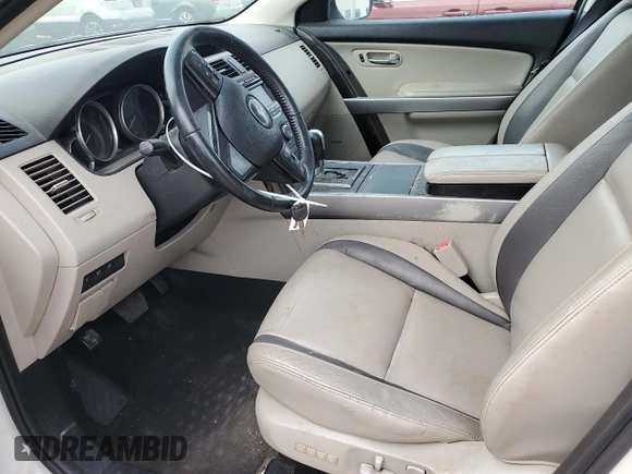 2010 Mazda CX-9 Grand Touring with VIN JM3TB3MA0A0218492, listed as a Copart auction lot 77570724 with 155,455 mi miles and Salvage Title. Bid and sale history available at DreamBid. Image 7.