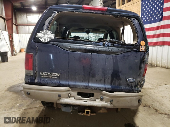 2005 Ford Excursion Eddie Bauer с VIN 1FMSU45P35ED41375, выставлен на аукционе Copart как лот 72647024 с пробегом Не указан миль и Списание • Salvage title. История ставок и продаж доступна на DreamBid. Изображение 6.