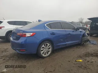 2016 Acura ILX w/Premium Pkg with VIN 19UDE2F70GA011878, listed as a Copart auction lot 84412454 with 110,116 mi miles and Salvage Title. Bid and sale history available at carsss.com. Image 3.
