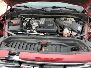 2021 GMC Sierra 1500 AT4 with VIN 3GTU9EET4MG461596, listed as a Copart auction lot 87712205 with 61,706 mi miles and Salvage Title. Bid and sale history available at carsss.com. Image 12.