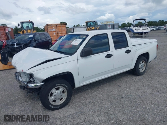 2008 GMC Canyon SLE1 with VIN 1GTCS13E388170841, listed as a IAAI auction lot 39941999 with 133,677 mi miles and . Bid and sale history available at DreamBid. Image 2.