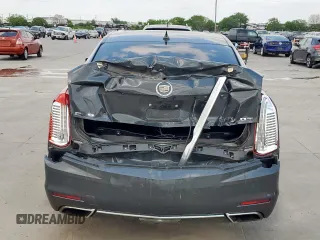 2014 Cadillac CTS Luxury RWD with VIN 1G6AR5SX3E0125747, listed as a Copart auction lot 53171085 with 136,395 mi miles and Salvage Title. Bid and sale history available at carsss.com. Image 6.