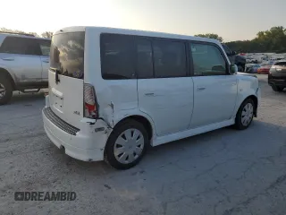 2006 Scion xB with VIN JTLKT324464074075, listed as a Copart auction lot 68135134 with 59,079 mi miles and Salvage Title. Bid and sale history available at carsss.com. Image 3.