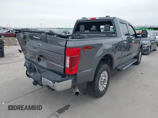 2021 Ford Super Duty F-250 SRW XL with VIN 1FT7W2BN1MEC37686, listed as a IAAI auction lot 41735683 with 68,235 mi miles. Bid and sale history available at carsss.com. Image 4.