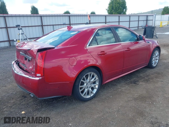 2012 Cadillac CTS Premium z VIN 1G6DS5E31C0104841, wystawiony jako IAAI lot #42292295 z przebiegiem 124 477 mil mil oraz . Historia ofert i sprzedaży dostępna na DreamBid. Obrazek 4.