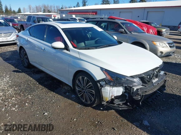 2023 Nissan Altima SL with VIN 1N4BL4EV3PN319391, listed as a IAAI auction lot 41532688 with 16,233 mi miles and . Bid and sale history available at DreamBid. Image 1.