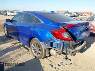 2020 Honda Civic EX-L with VIN 19XFC1F78LE009133, listed as a IAAI auction lot 41157539 with 106,588 mi miles and . Bid and sale history available at DreamBid. Image 3.