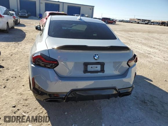 2022 BMW 2 Series M240i xDrive with VIN 3MW53CM04N8C52711, listed as a Copart auction lot 78913293 with 0 mi miles. Bid and sale history available at carsss.com. Image 6.