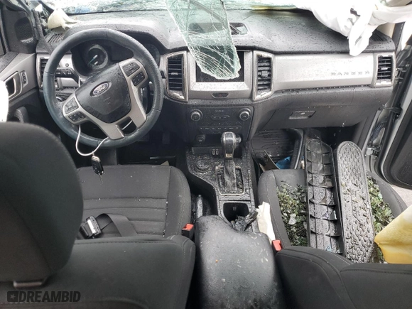 2023 Ford Ranger XL with VIN 1FTER4FH3PLE14401, listed as a Copart auction lot 41427785 with 18,492 mi miles and Salvage Title. Bid and sale history available at carsss.com. Image 8.