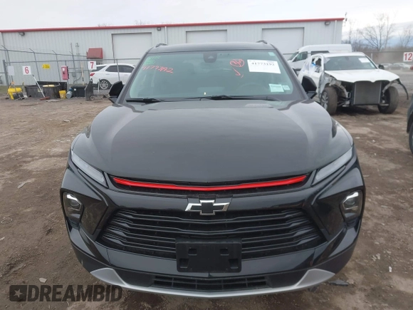 2025 Chevrolet Blazer LT with VIN 3GNKBHR44SS162000, listed as a IAAI auction lot 41773192 with 718 mi miles and . Bid and sale history available at DreamBid. Image 13.