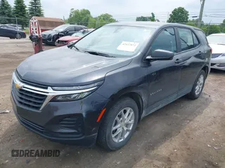 2022 Chevrolet Equinox LS with VIN 3GNAXHEVXNS213306, listed as a IAAI auction lot 42427872 with 45,527 mi miles and . Bid and sale history available at DreamBid. Image 17.