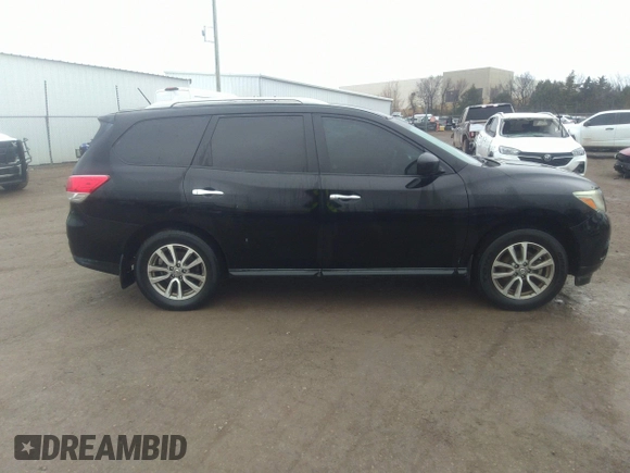 2014 Nissan Pathfinder SL with VIN 5N1AR2MM7EC718018, listed as a IAAI auction lot 41491505 with 153,343 mi miles and . Bid and sale history available at carsss.com. Image 13.