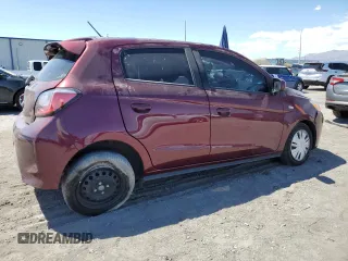 2021 Mitsubishi Mirage ES с VIN ML32AUHJ7MH007810, выставлен на аукционе Copart как лот 55728945 с пробегом 67 248 миль миль и Списание • Salvage title. История ставок и продаж доступна на DreamBid. Изображение 3.