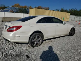 2013 Mercedes-Benz CLS-Class CLS 550 with VIN WDDLJ7DB7DA062919, listed as a Copart auction lot 76883554 with 133,012 mi miles and Salvage Title. Bid and sale history available at carsss.com. Image 3.