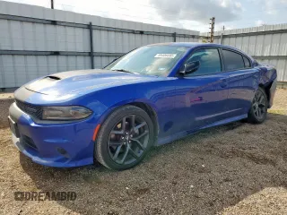 2021 Dodge Charger R/T with VIN 2C3CDXCT7MH616509, listed as a Copart auction lot 59406695 with 119,476 mi miles and Salvage title. Bid and sale history available at DreamBid. Image 1.