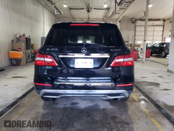 2014 Mercedes-Benz M 350 with VIN 4JGDA2EB2EA324276, listed as a Copart auction lot 53808515 with 199,264 mi miles and Salvage Title. Bid and sale history available at DreamBid. Image 6.