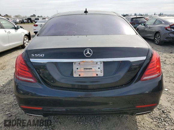 2014 Mercedes-Benz S-Class S 550 with VIN WDDUG8CB9EA028315, listed as a Copart auction lot 47206375 with 86,110 mi miles and Salvage Title. Bid and sale history available at carsss.com. Image 6.