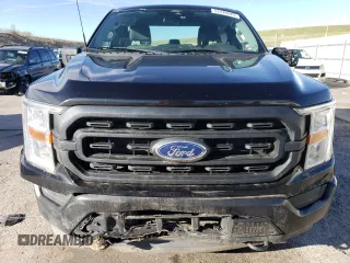 2022 Ford F-150 XL with VIN 1FTEX1EP4NKE30915, listed as a Copart auction lot 53478245 with 33,365 mi miles and Salvage title. Bid and sale history available at DreamBid. Image 5.