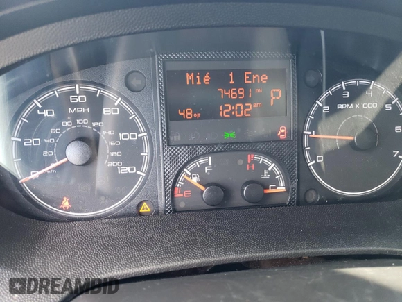 2021 Ram ProMaster Cargo with VIN 3C6LRVVG6ME554234, listed as a Copart auction lot 51424815 with 74,691 mi miles and Salvage Title. Bid and sale history available at DreamBid. Image 9.