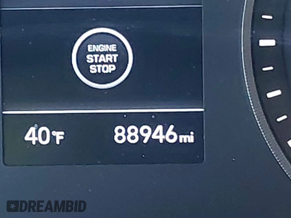 2019 Hyundai Tucson Ultimate with VIN KM8J3CALXKU070862, listed as a IAAI auction lot 41148707 with 88,946 mi miles. Bid and sale history available at carsss.com. Image 15.