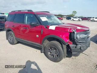2021 Ford Bronco Sport Big Bend z VIN 3FMCR9B61MRA57270, wystawiony jako IAAI lot #42028468 z przebiegiem Nie podano mil oraz . Historia ofert i sprzedaży dostępna na DreamBid. Obrazek 1.