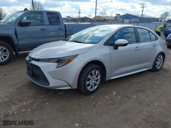 2022 Toyota Corolla LE with VIN 5YFEPMAE3NP297460, listed as a IAAI auction lot 41688004 with 69,250 mi miles. Bid and sale history available at carsss.com. Image 18.